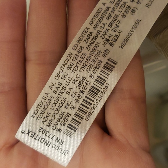 Zara Casual Tan Pants (L) - Picture 9 of 9